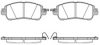 REMSA 1656.04 Brake Pad Set, disc brake